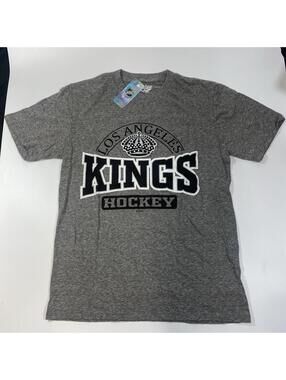 NHL Los Angeles Kings Men's Size Small Heather Gray T-Shirt Hockey Tee Team